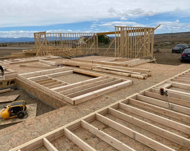 house framing and new construction